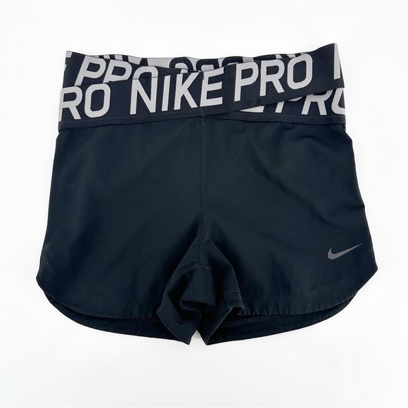 Nike Pro Intertwist Dri-Fit Athletic Active Stretch Shorts Tight Sz M - Picture 1 of 4